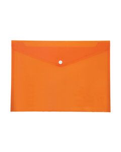 Prime Line PF200 - Letter-Size Document Envelope Translucnt Ornge