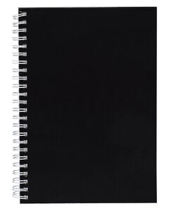 Prime Line PL-1705 - Hardcover Spiral Notebook Negro