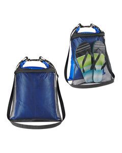Prime Line BG321 - Mesh Water-Resistant Wet-Dry Bag Reflex Blue