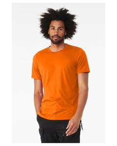 Bella+Canvas 3001CVC -  Unisex Heather T-Shirt Neon Orange