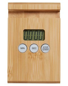 Prime Line FT010 - Home & Table Bamboo Timer & Stand Bamboo