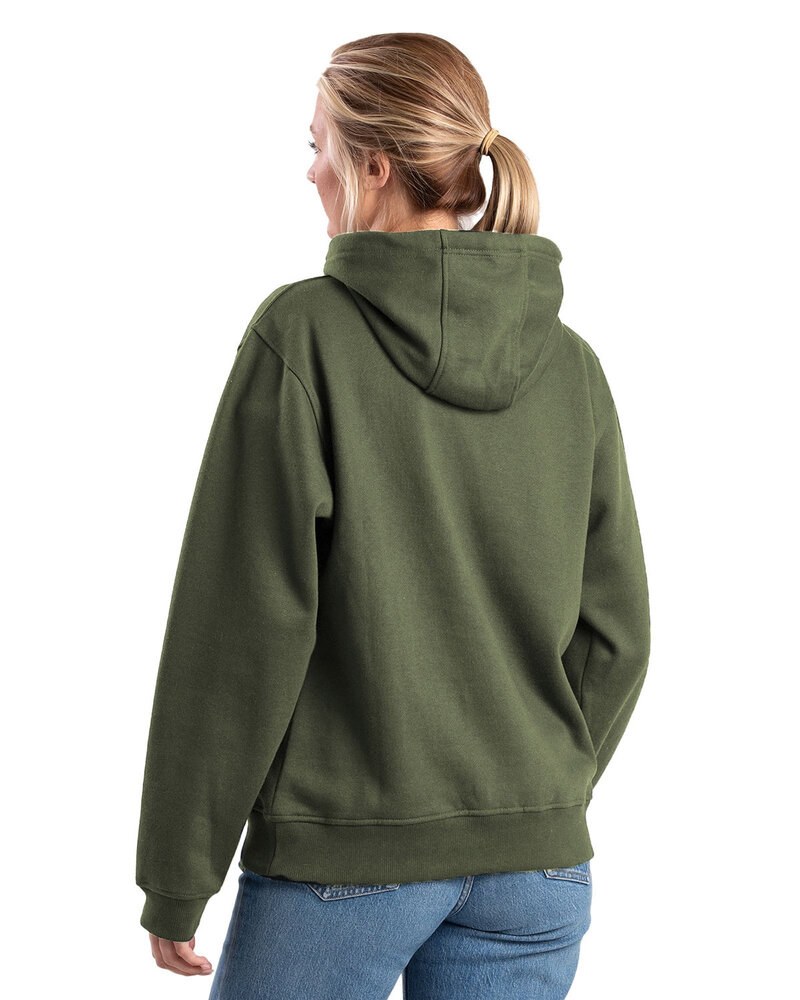Berne WSP418 - Ladies Heritage Zippered Pocket Hooded Pullover Sweatshirt