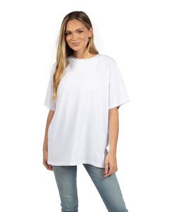 chicka-d 495 - Ladies Band T-Shirt Blanco