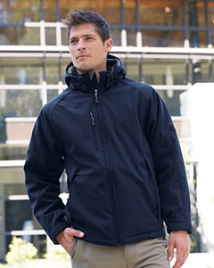 Ash City North End 88159 - Glacier Mens Insulated Soft Shell Jacket With Detachable Hood