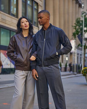 Threadfast 395J - Unisex Bomber Jacket