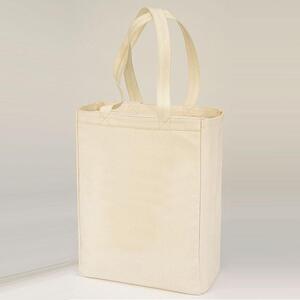 Q-Tees Q1000 - Canvas Gusset Shopping Tote Bag