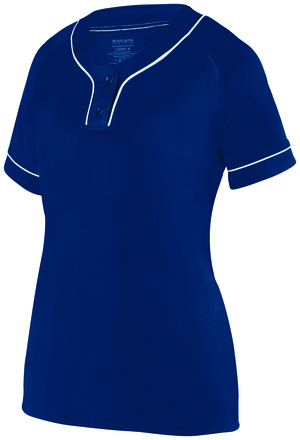 Augusta Sportswear 1670 - Ladies Overpower Two Button Jersey