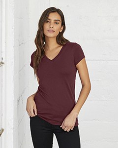 Bella+Canvas B6005 - Ladies Jersey Short-Sleeve V-Neck T-Shirt