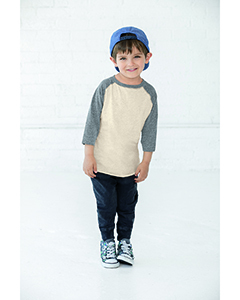 Rabbit Skins RS3330 - Toddler Baseball T-Shirt