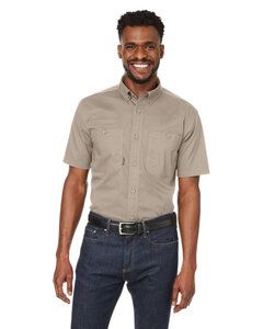 Dri Duck 4451DD - Mens Craftsman Ripstop Short-Sleeve Woven Shirt