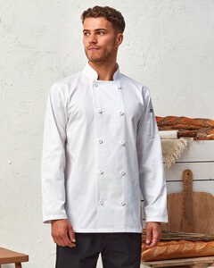 Artisan Collection by Reprime RP657 - Unisex Long-Sleeve Sustainable Chefs Jacket