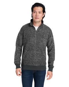 J. America 8713JA - Unisex Aspen Fleece Quarter-Zip Sweatshirt