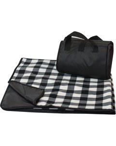 Liberty Bags 8702 - Fleece/Nylon Plaid Picnic Blanket