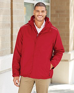 CORE365 88205 - Mens Region 3-in-1 Jacket with Fleece Liner
