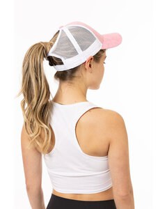 Big Accessories BA540P - Sport Ponytail Trucker