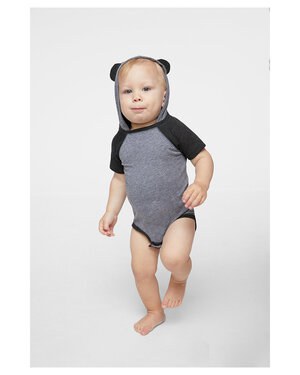 Rabbit Skins 4417 - Infant Character Hooded Bodysuit with Ears