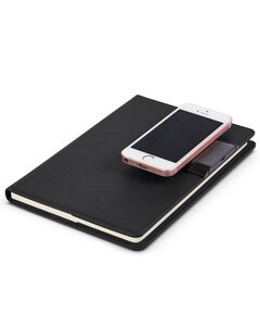 Prime Line NB250 - Refillable Journal with Wireless Charging Panel