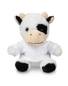 Prime Line TY6033 - 7" Plush Cow With T-Shirt