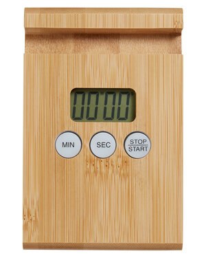 Prime Line FT010 - Home & Table Bamboo Timer & Stand